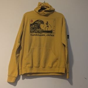 Yellow hoodie